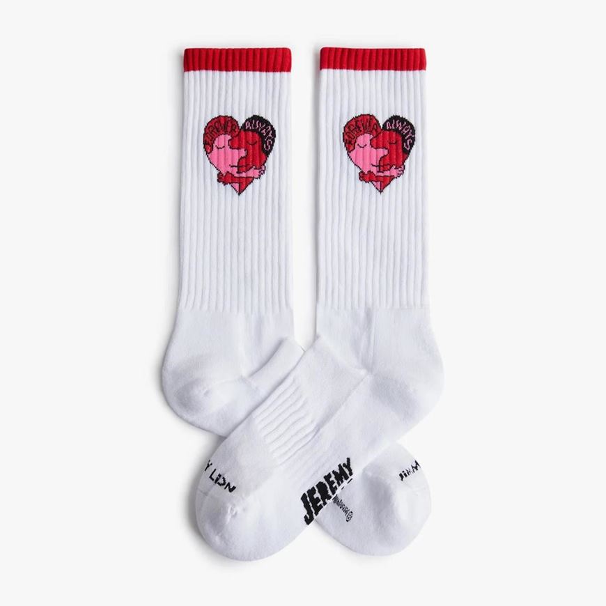 Foto de Calcetines Athletic Forever Always media caña blanco M