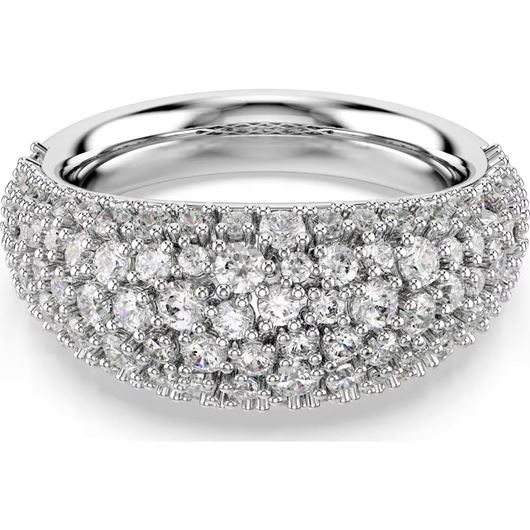 Foto de Anillo Sublima pavé baño rodio talla 55