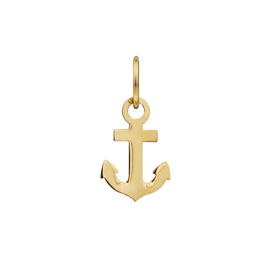 Foto de Colgante Ancla mini en oro amarillo 18kt