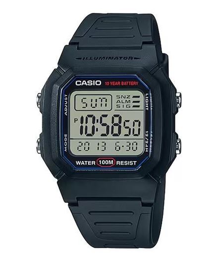 Foto de Reloj Casio hombre digital correa negra