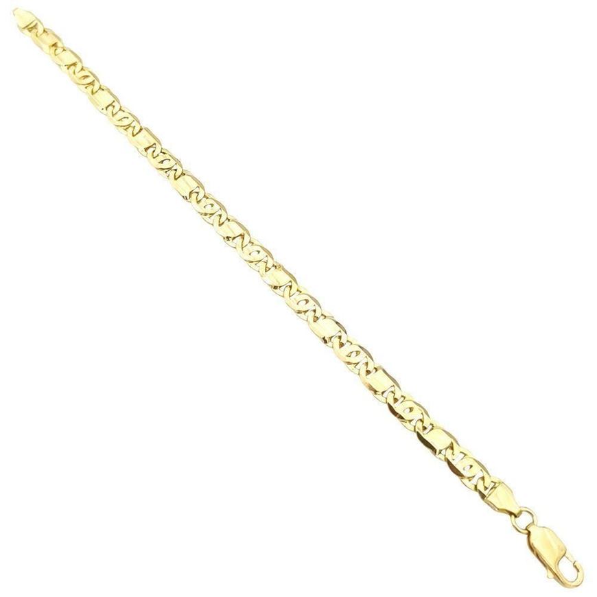 Foto de Pulsera oro amarillo 18kt, eslabón fantasía grosor 6,50mm