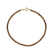 Foto de Pulsera Chic Ojo de tigre en oro amarillo 18kt 18cm