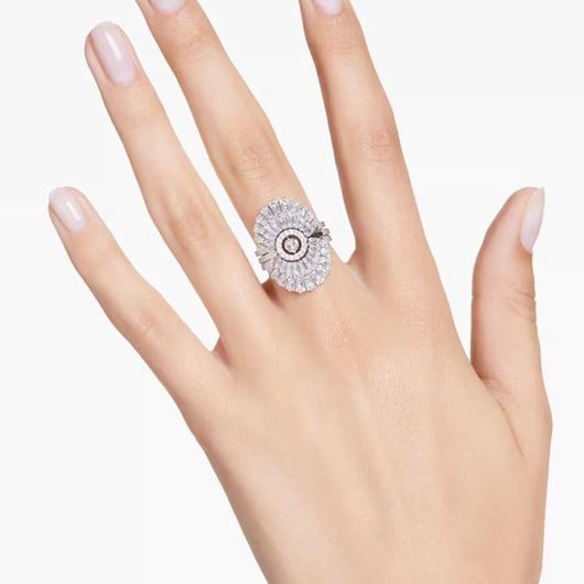 Foto de Anillo Idyllia set de 3 anillos blanco Talla 55