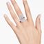 Foto de Anillo Idyllia set de 3 anillos blanco Talla 55