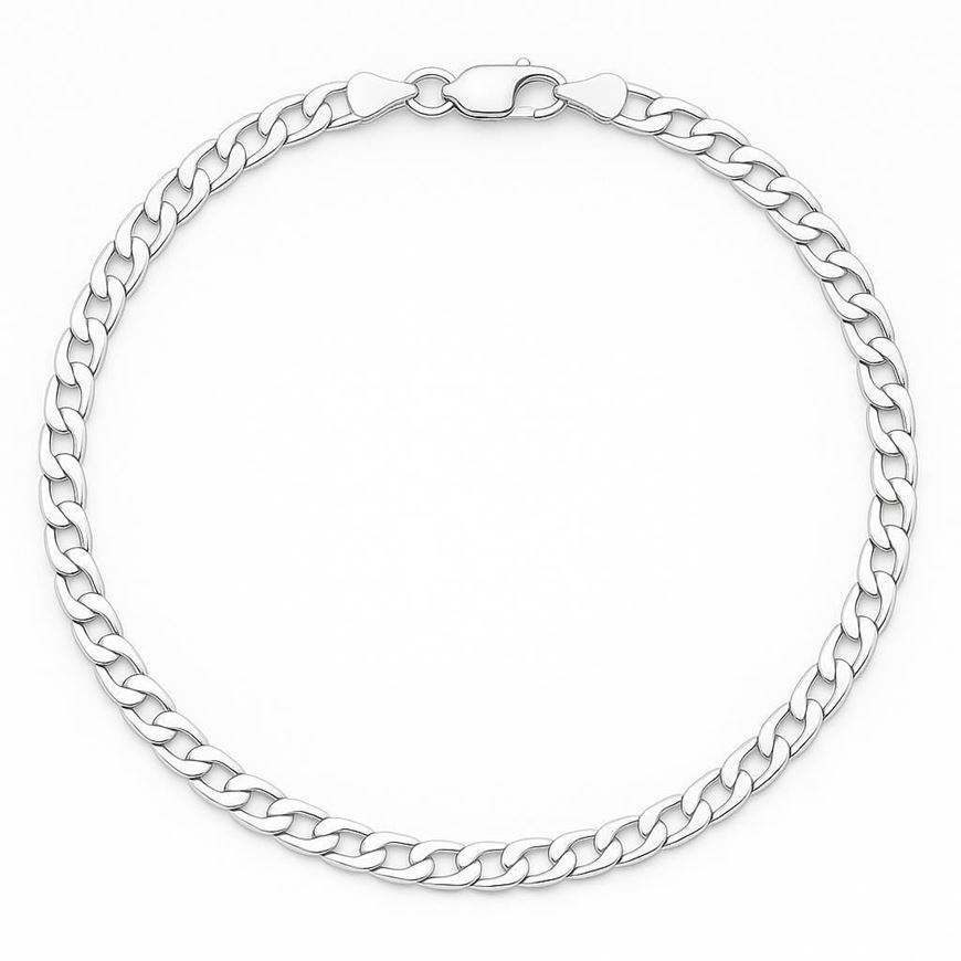 Picture of Cadena de oro blanco 18kt, 60cm lontitud