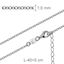 Picture of Cadena de plata forzada 45cm