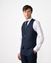 Foto de Chaleco de Vestir Azul Royal para Hombre Slim Fit