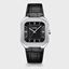 Foto de Reloj Cluse Cuero Quadrus, color negro y plateado