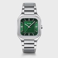 Picture of Reloj Cluse Quadrus Acero, Color Verde, Plata