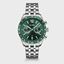 Foto de Reloj Cluse Aravis Dual Timer Acero, Verde, Color Plata