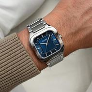 Picture of Reloj Cluse Quadrus Acero, Color Azul, Plata