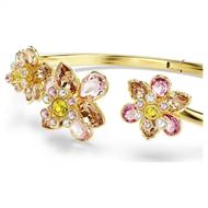 Foto de Brazalete Idyllia Tallas mixtas, Flor, Multicolor, Baño tono oro Talla S