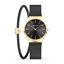 Picture of Set Reloj Bering Classic 31mm esfera negra tornasolada y pulsera corazón