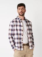 Picture of Camisa estampado cuadros tonos cálidos
