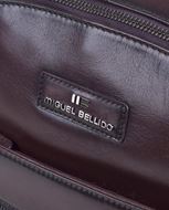 Foto de Mochila de piel vacuno marrón Miguel Bellido