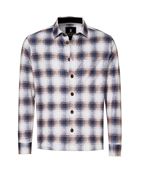 Picture of Camisa estampado cuadros tonos cálidos