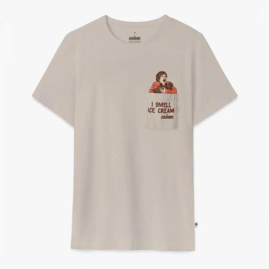 Foto de Camiseta Chunk Ice Cream Light Grey Jimmy Lion