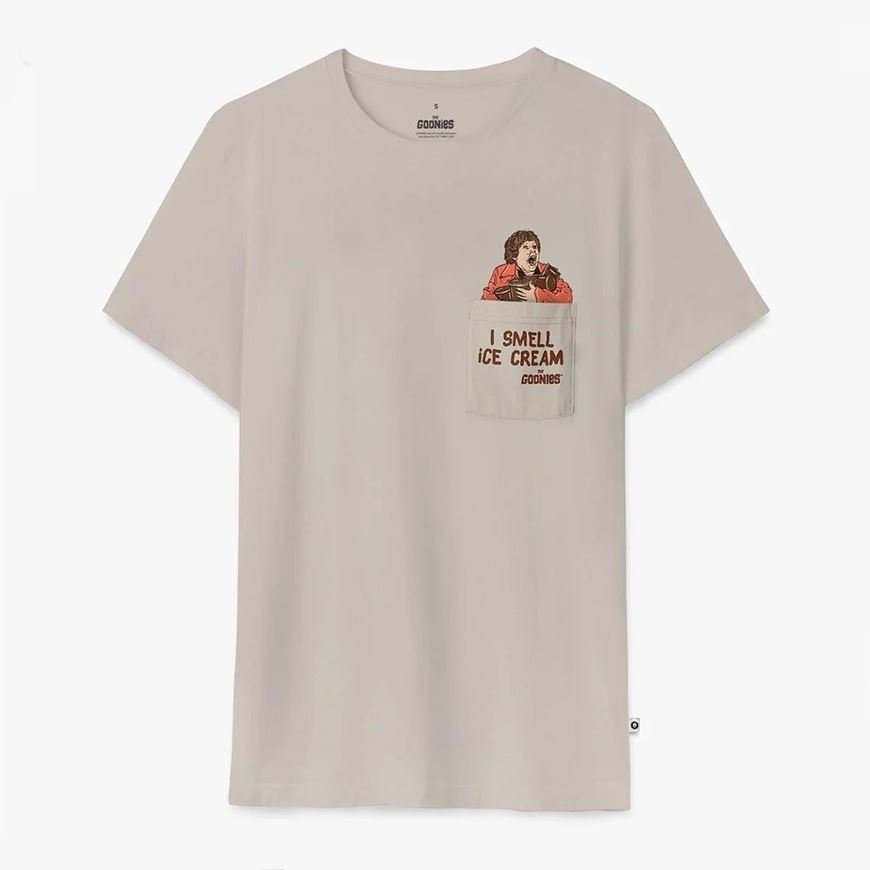 Foto de Camiseta Chunk Ice Cream Light Grey Jimmy Lion