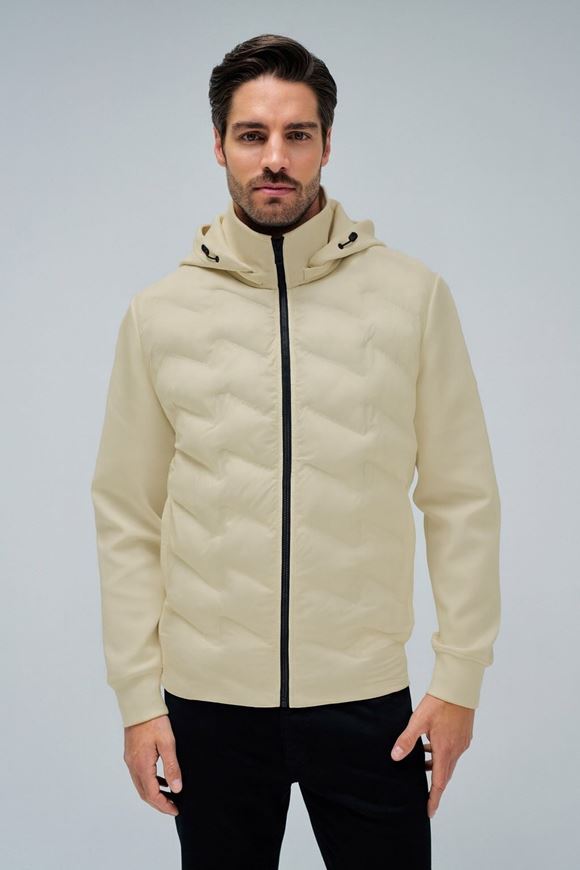 Foto de Abrigo acolchado beige - Salsa Jeans