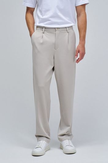 Foto de Pantalón chino de punto beige