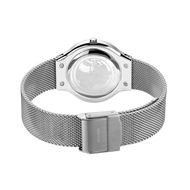 Foto de Set reloj Classic plateado pulido 31mm con pulsera corazón