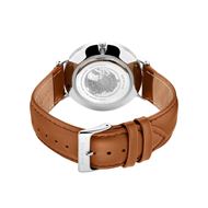 Picture of Reloj Bering acero esfera verde y correa piel marrón 40mm