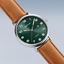 Picture of Reloj titanio verde tornasolado 40mm