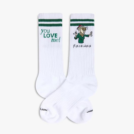 Mostrar los datos de Calcetines Athletic Friends You Love Me White M Foto de Calcetines Athletic Friends You Love Me White M