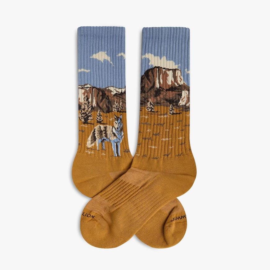 Foto de Calcetines Athletic Wolf Trail Ochre L