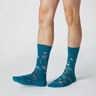 Foto de Calcetines Lemur Dark Aqua M