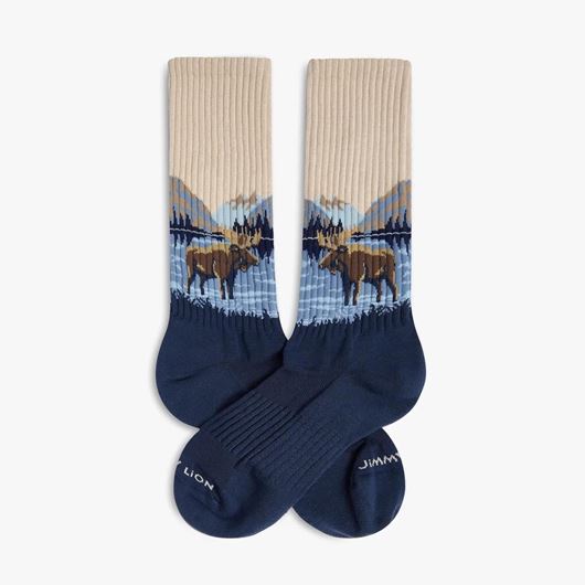 Mostrar los datos de Calcetines Athletic Elk Lake Dark Blue L Foto de Calcetines Athletic Elk Lake Dark Blue L