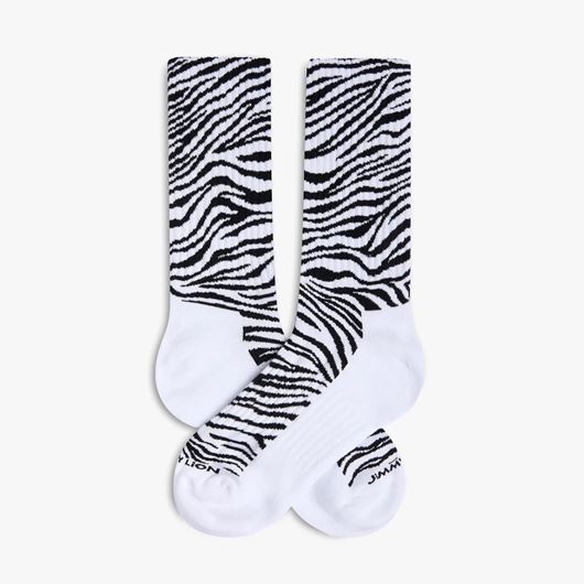 Foto de Calcetines Athletic Zebra Print talla M
