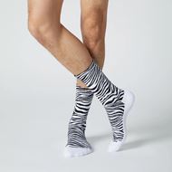 Foto de Calcetines Athletic Zebra Print talla M
