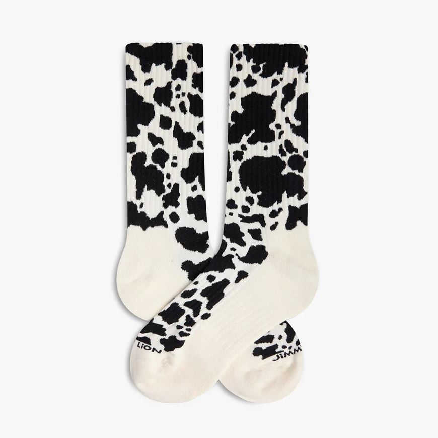 Foto de Calcetines Athletic Cow Print Talla L