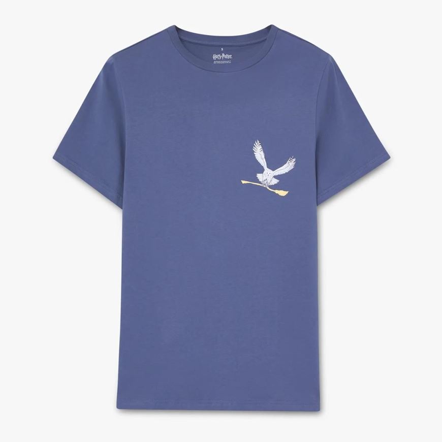 Foto de Camiseta Harry Potter Hedwig Grey