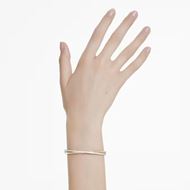 Foto de Brazalete Hyperbola, Talla redonda, Blanco, Combinación de acabados metálicos, L