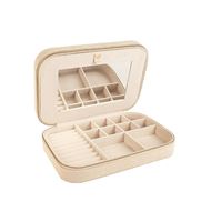 Foto de Joyero rectangular corduroy con espejo