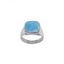Foto de Sello plata con piedra Larimar