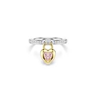 Foto de Anillo con motivo Idyllia, Tallas mixtas, Corazón, Talla 55