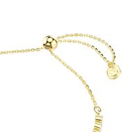 Foto de Pulsera Idyllia, Tallas mixtas, Corazón con flecha, Blanca, Baño tono oro