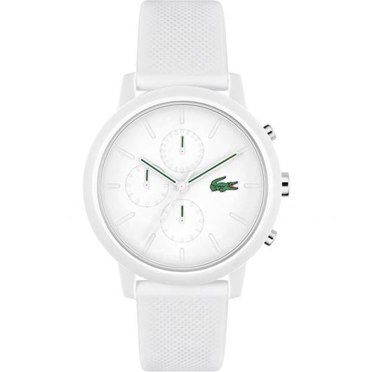 Foto de Reloj Lacoste 12.12 Chrono de silicona blanco 42mm