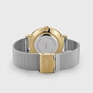 Foto de Set reloj Boho Chic bicolor y pulsera dorada perlas