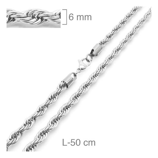 Foto de Cordon acero 50cm x 6mm