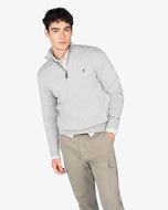 Foto de Jersey de punto Icon Zipper color gris claro