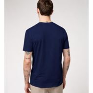 Foto de Camista extra suave marino manga corta regular fit Gianni Lupo en tejido Sorona