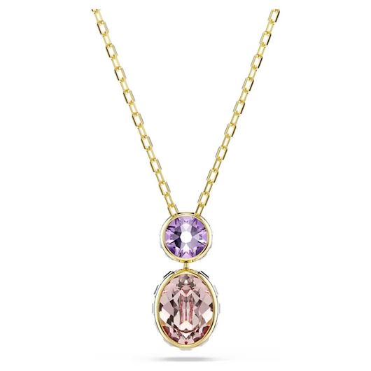 Foto de Colgante Chroma Tallas mixtas, Multicolor, Baño oro