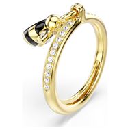 Foto de Anillo con motivo Idyllia Tallas mixtas, Abeja, Multicolor, Baño tono oro Talla 50-55