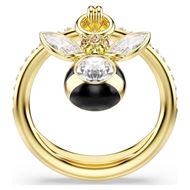 Foto de Anillo con motivo Idyllia Tallas mixtas, Abeja, Multicolor, Baño tono oro Talla 50-55