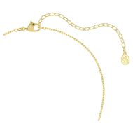 Foto de Colgante Idyllia Tallas mixtas, Corazón, llave, Rosa, Baño tono oro