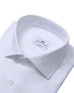 Foto de Camisa blanca clasica de vestir microestructura